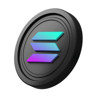 Solana (SOL) coin'inin hero banner bölümünün yanında yer aldığı görünüm